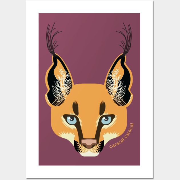 caracal Wall Art by Hopi